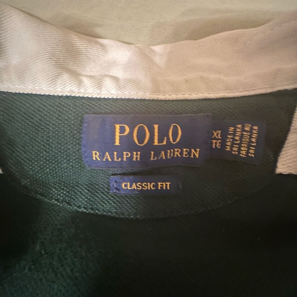 Green Ralph Lauren vintage polo